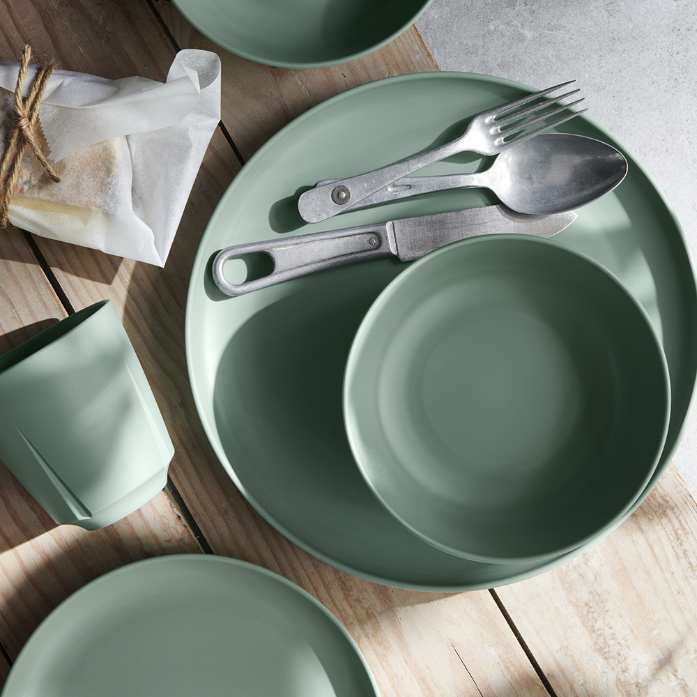 CG Take Skål 15.5 cm 2-pack Dimgrön