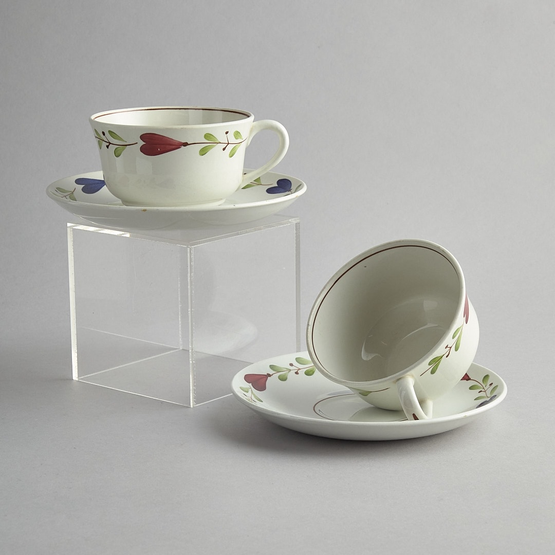 Ranka koppar med fat