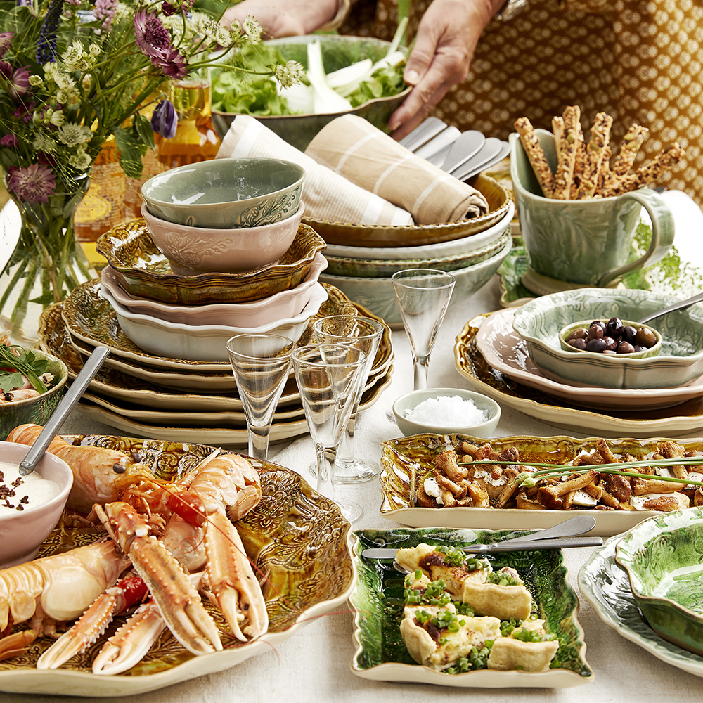 Arabesque Skål 17 cm White