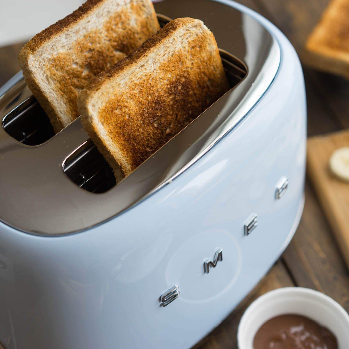 Smeg 50's Style Brödrost 2 skivor Blå