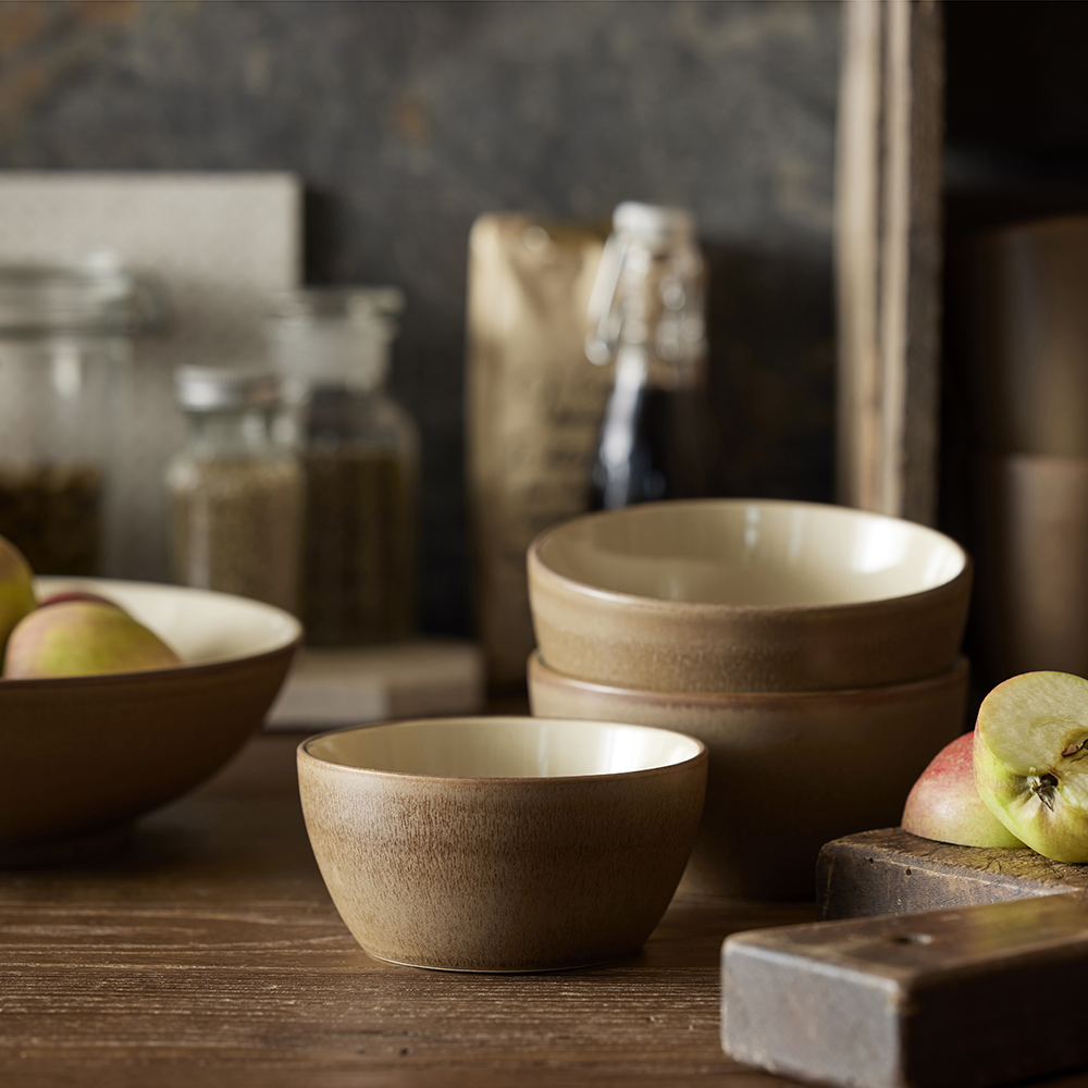 BITZ Skål 12 cm Wood/Sand