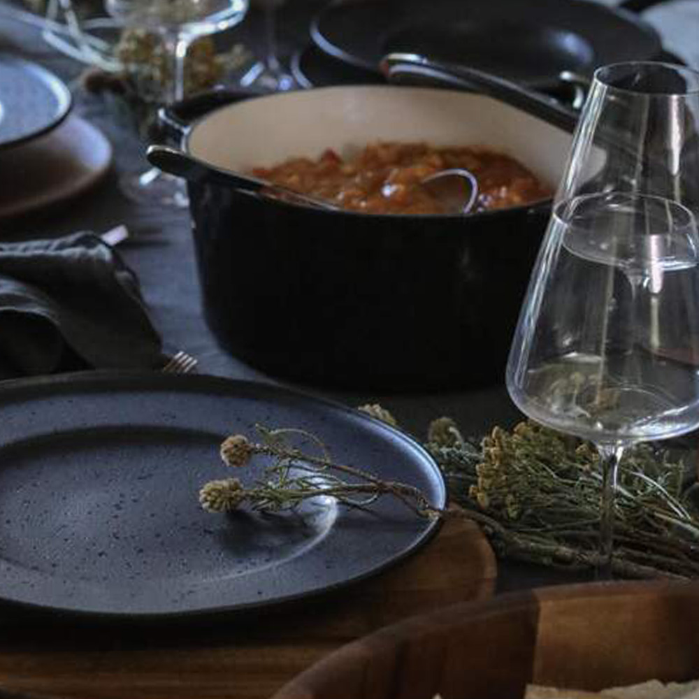 Sabor Gjutjärnsgryta 6,7 L Svart