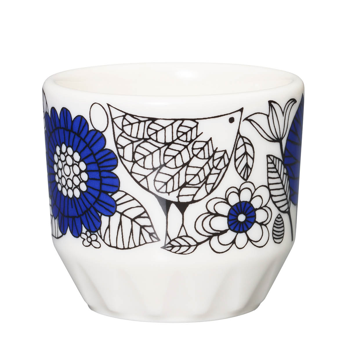 Pastoraali Äggkopp 4 cl 2-pack Blå/vit