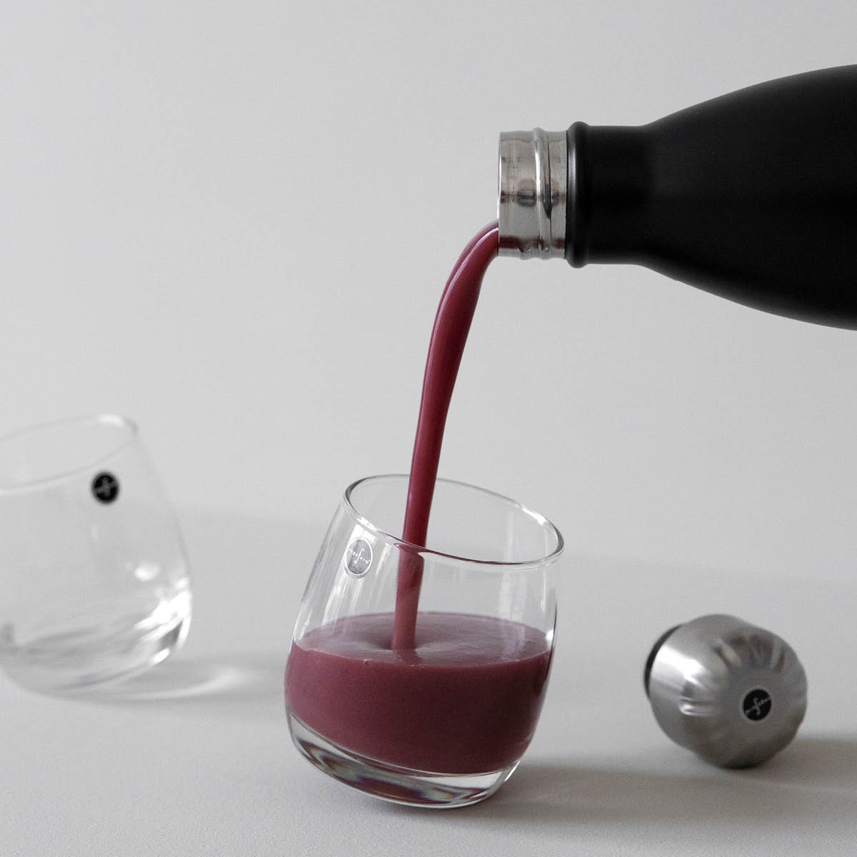 To Go Stålflaska Stor 75 cl Svart