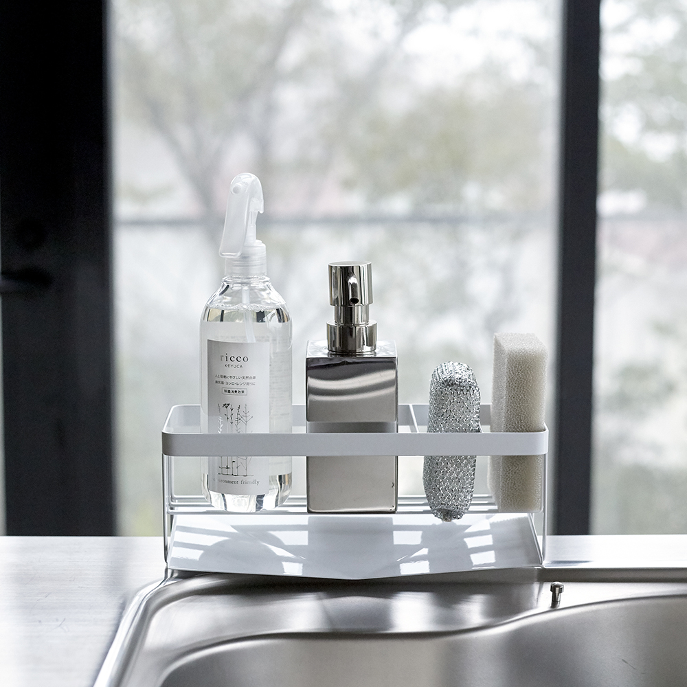 Tower Diskställ 25x10 cm Vit