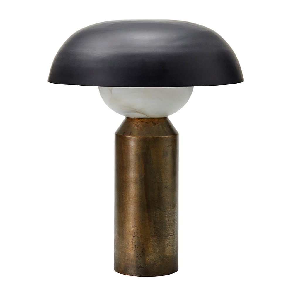 Big Fellow Bordslampa Antik mässing