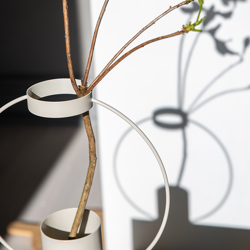 Moon Vas 21x16,5 cm Beige