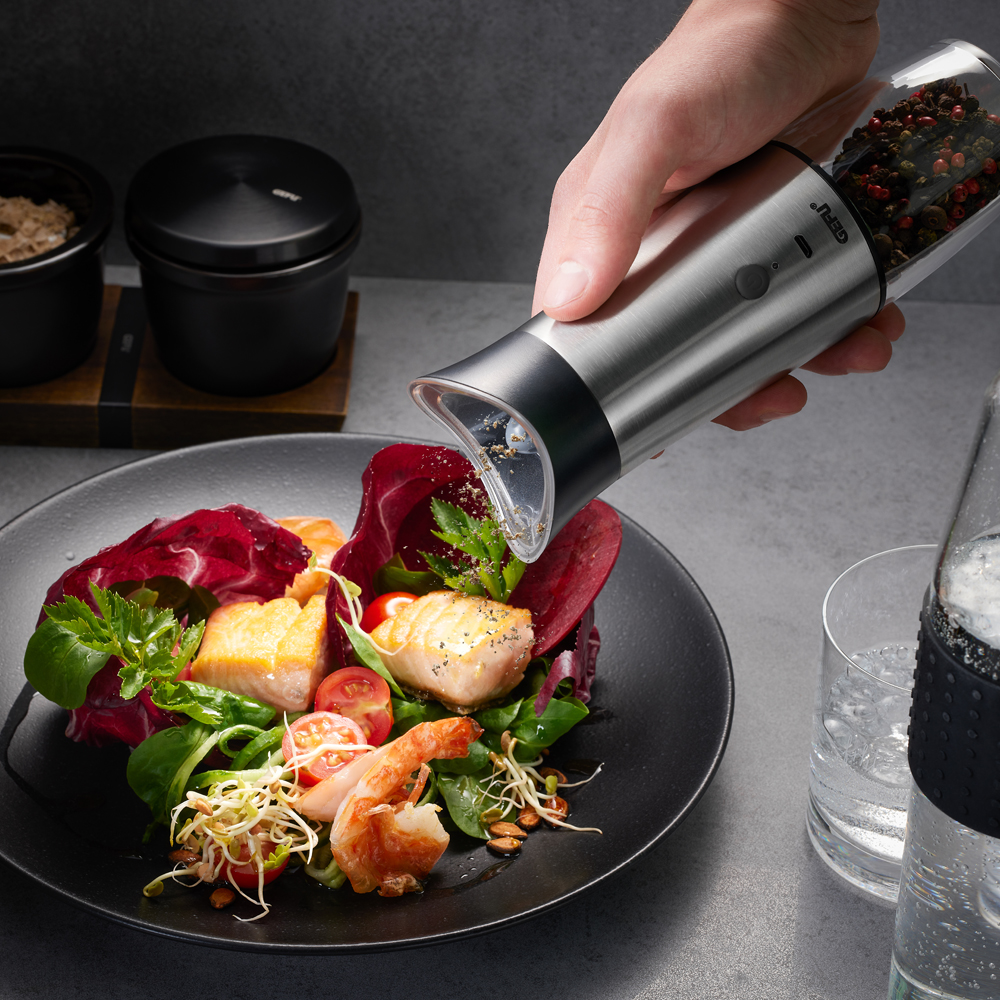 Velo Salt- och Pepparkvarn Elektrisk 20,8 cm Rostfri