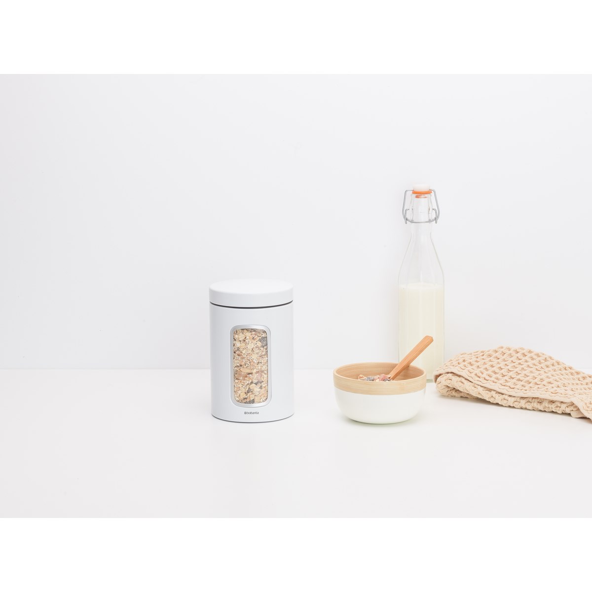 Förvaringslåda 1,4L Vit