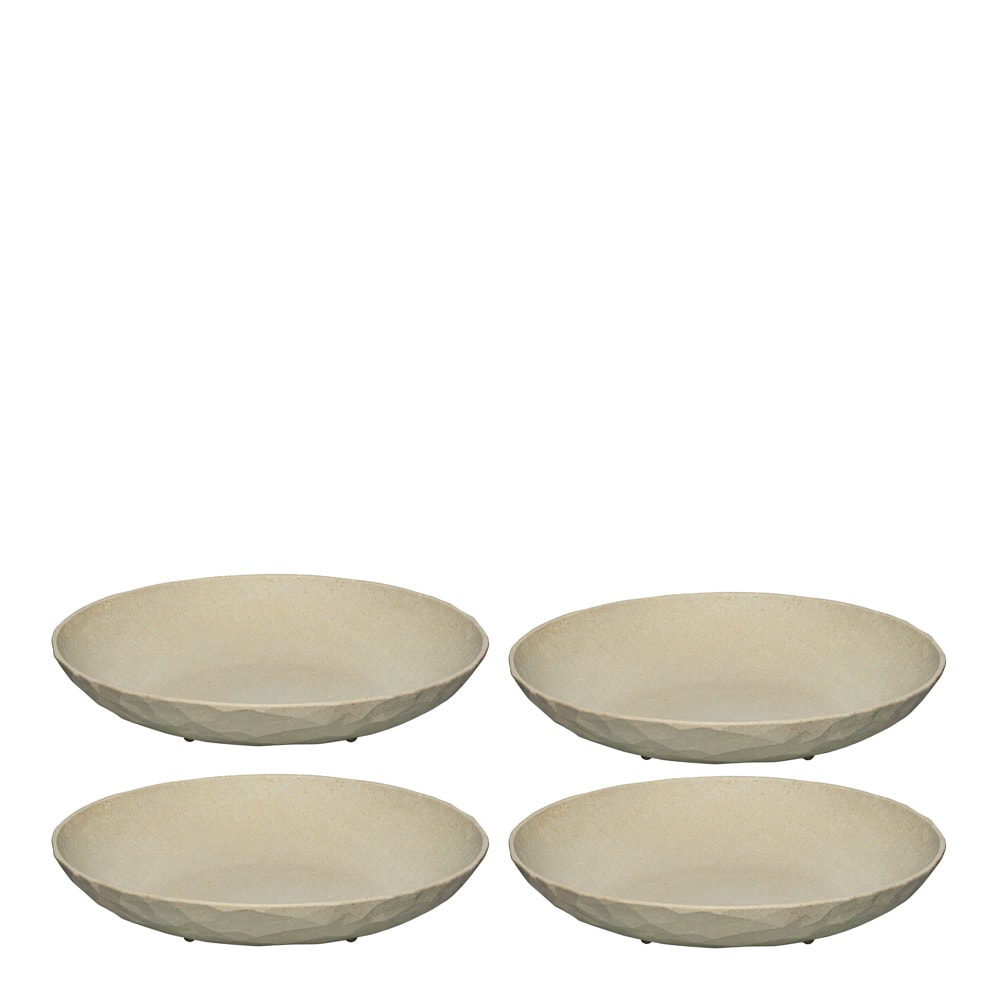Club Tallrik 22 cm 4-pack Beige