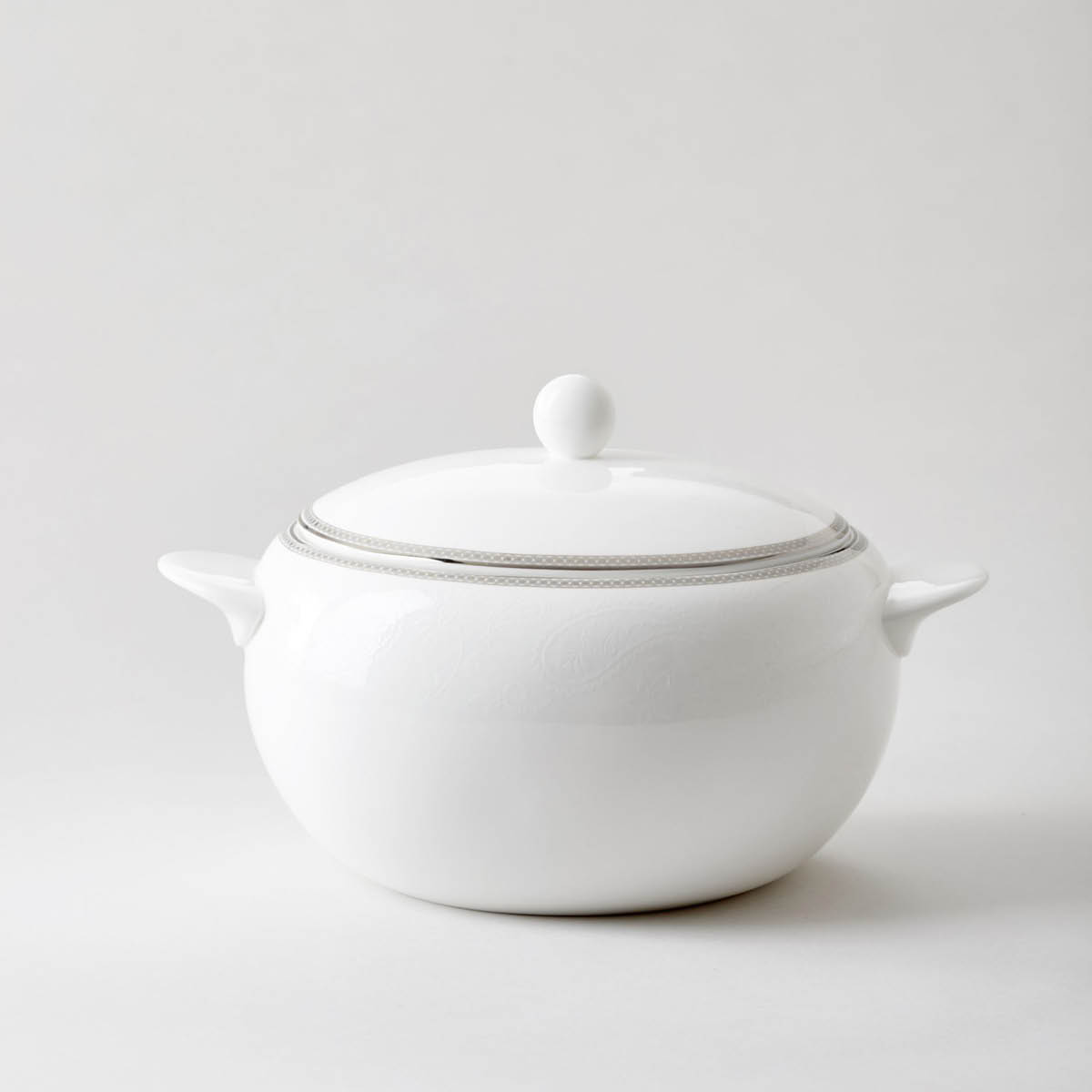 Silver Paisley Terrin 3 L Vit