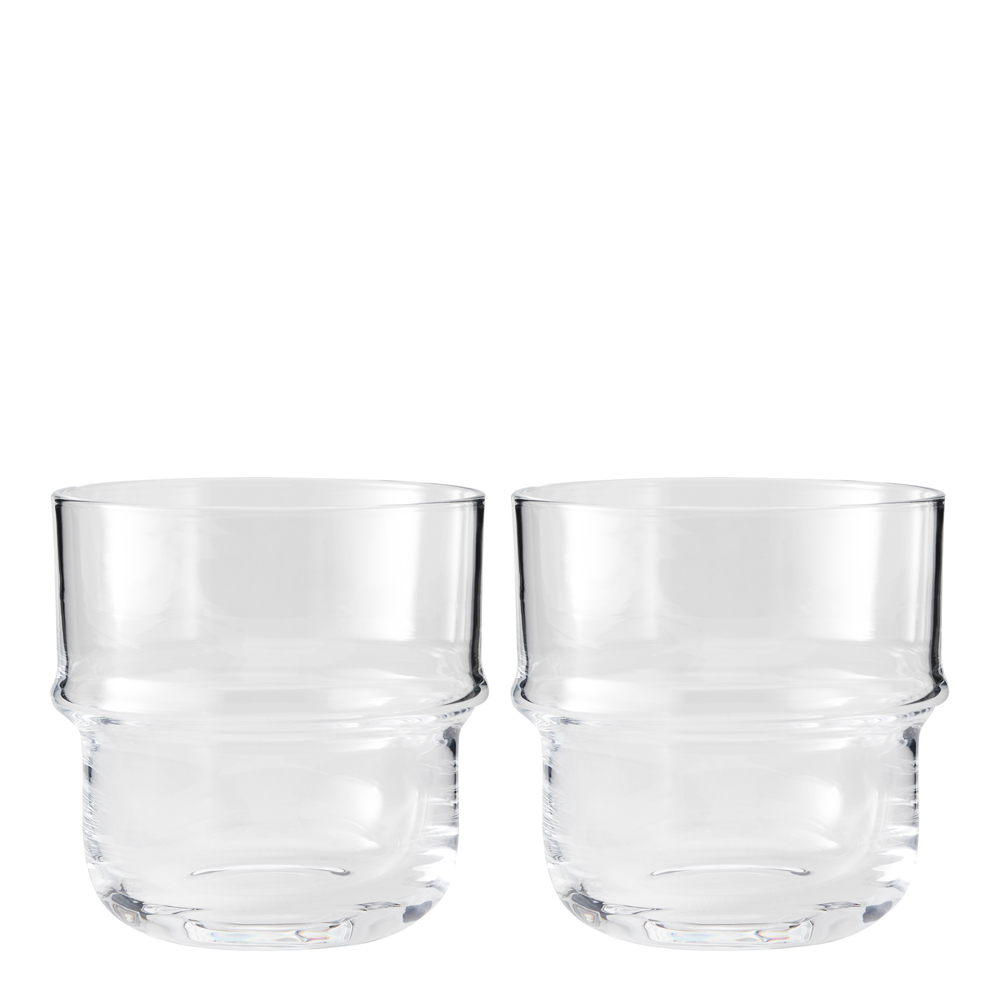 Unda Glas 2-pack Klar