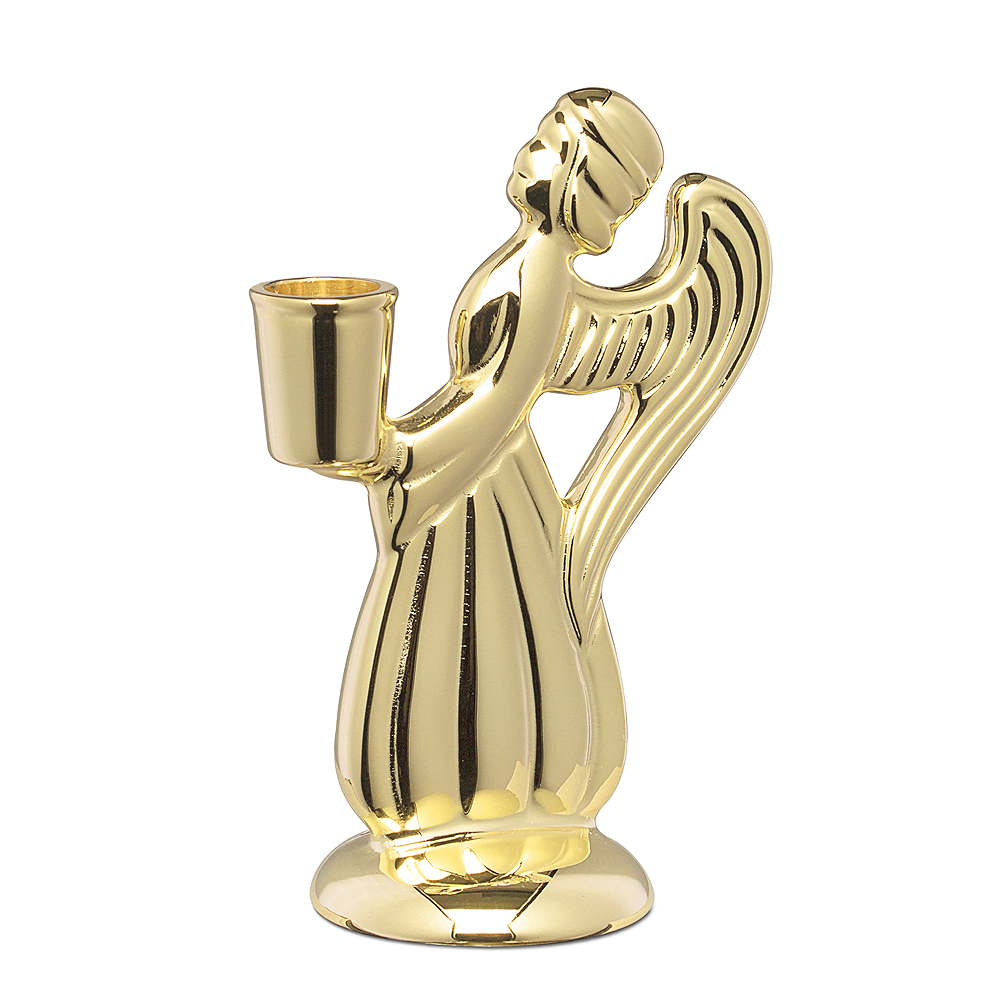 Skyddsängel Liten 9 cm Förgylld mässing