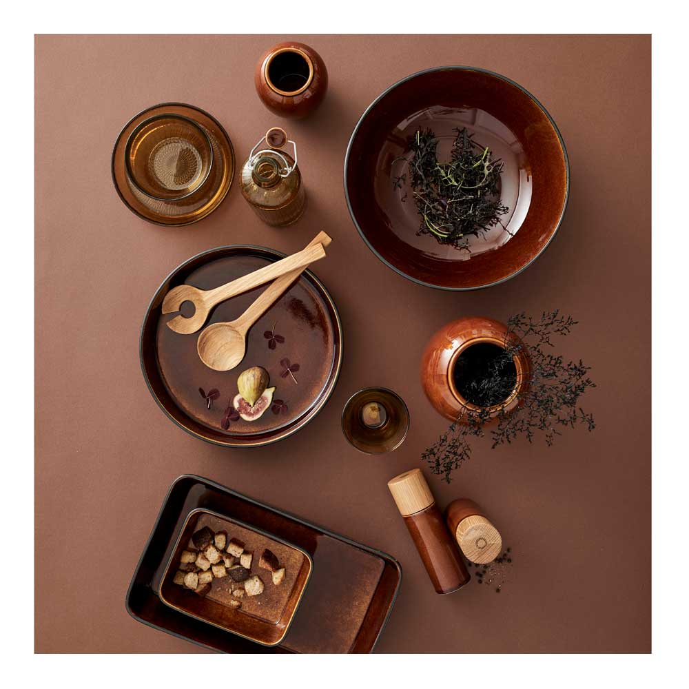 Bitz Salt- och pepparkvarn 17 cm Bärnsten