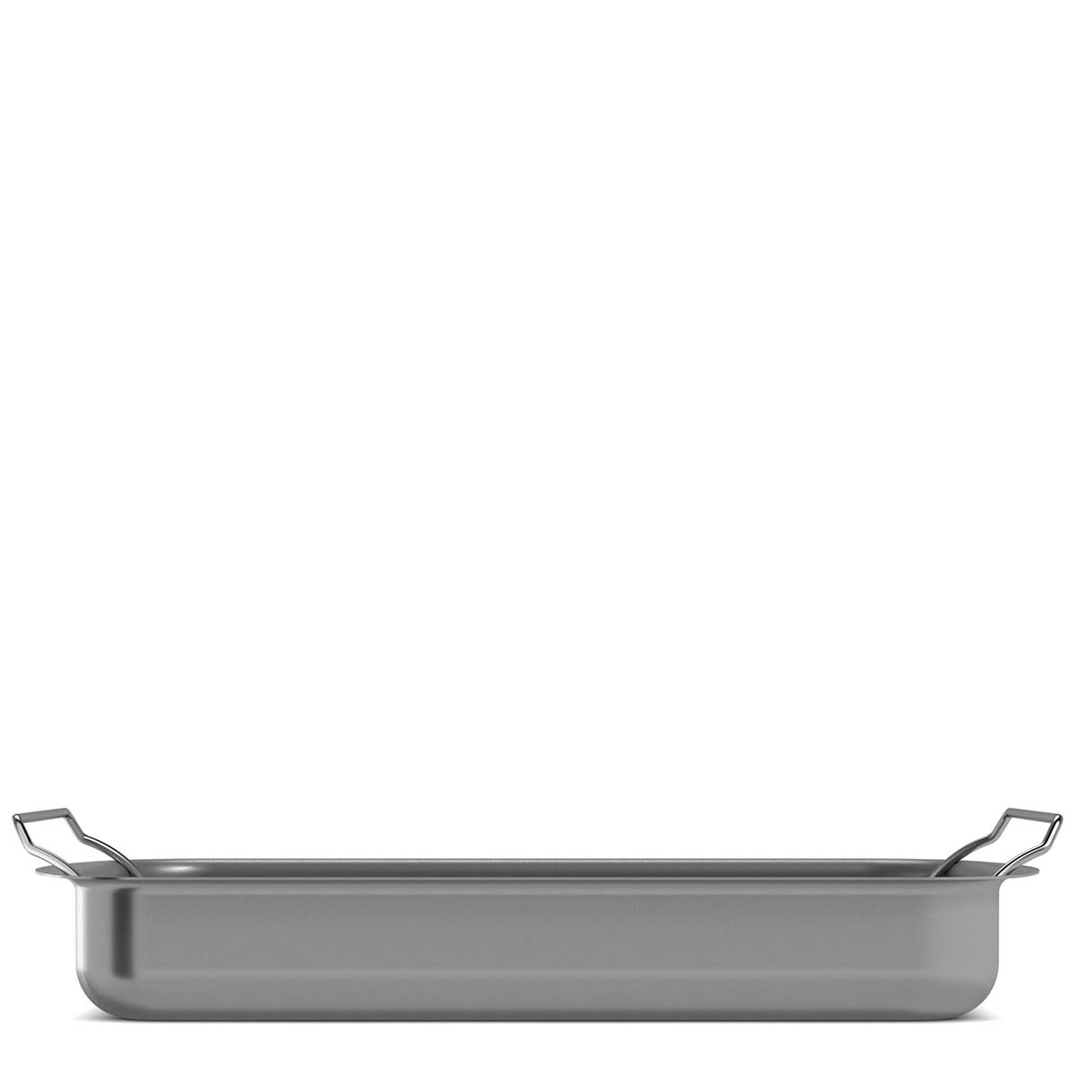 Professional Långpanna med galler 35x25 cm Grå