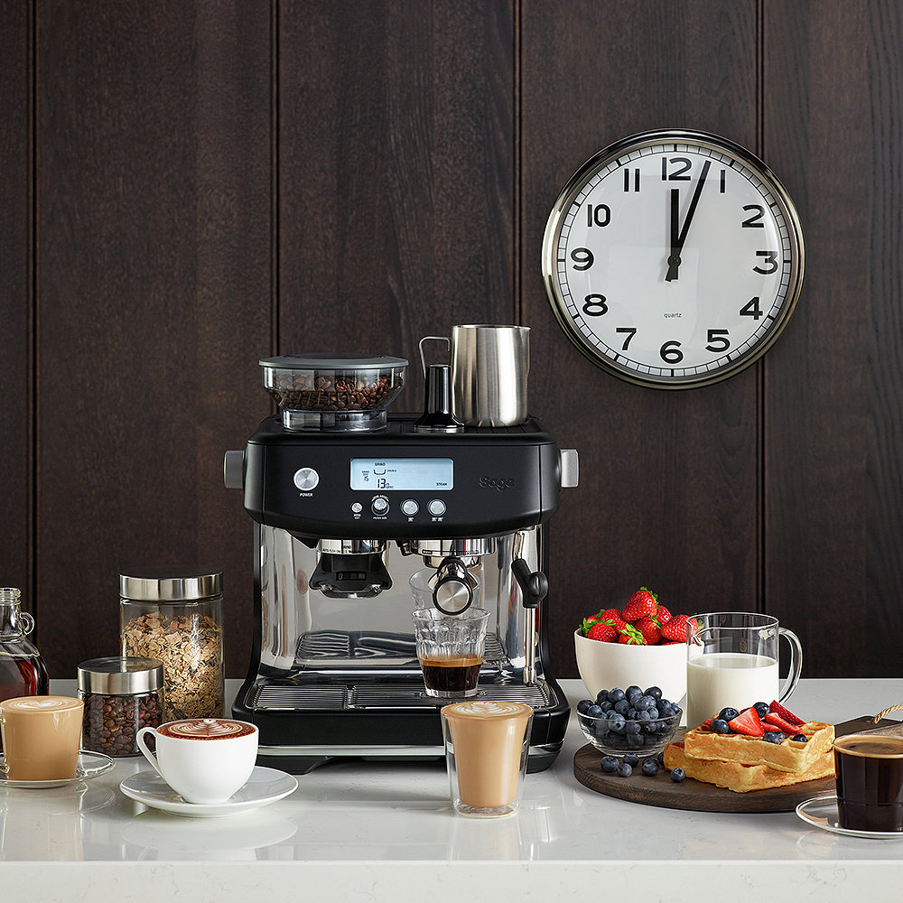 Sage The Barista Pro Espressomaskin Black Truffle
