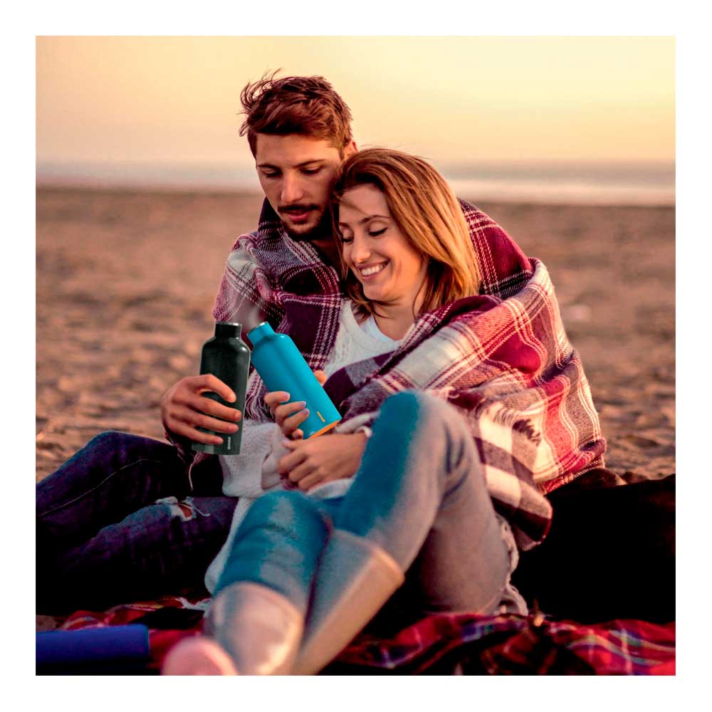 On the go Flaska 50 cl Svart