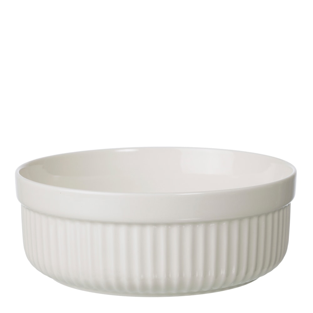 Uunikokki Ugnsform rund 1,5 L Vit