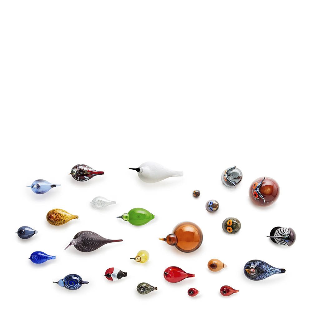 Birds by Toikka Blå Fjäder 13x8,5 cm