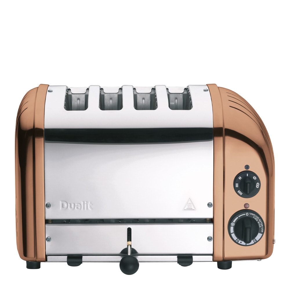 Classic Brödrost 4 skivor Koppar
