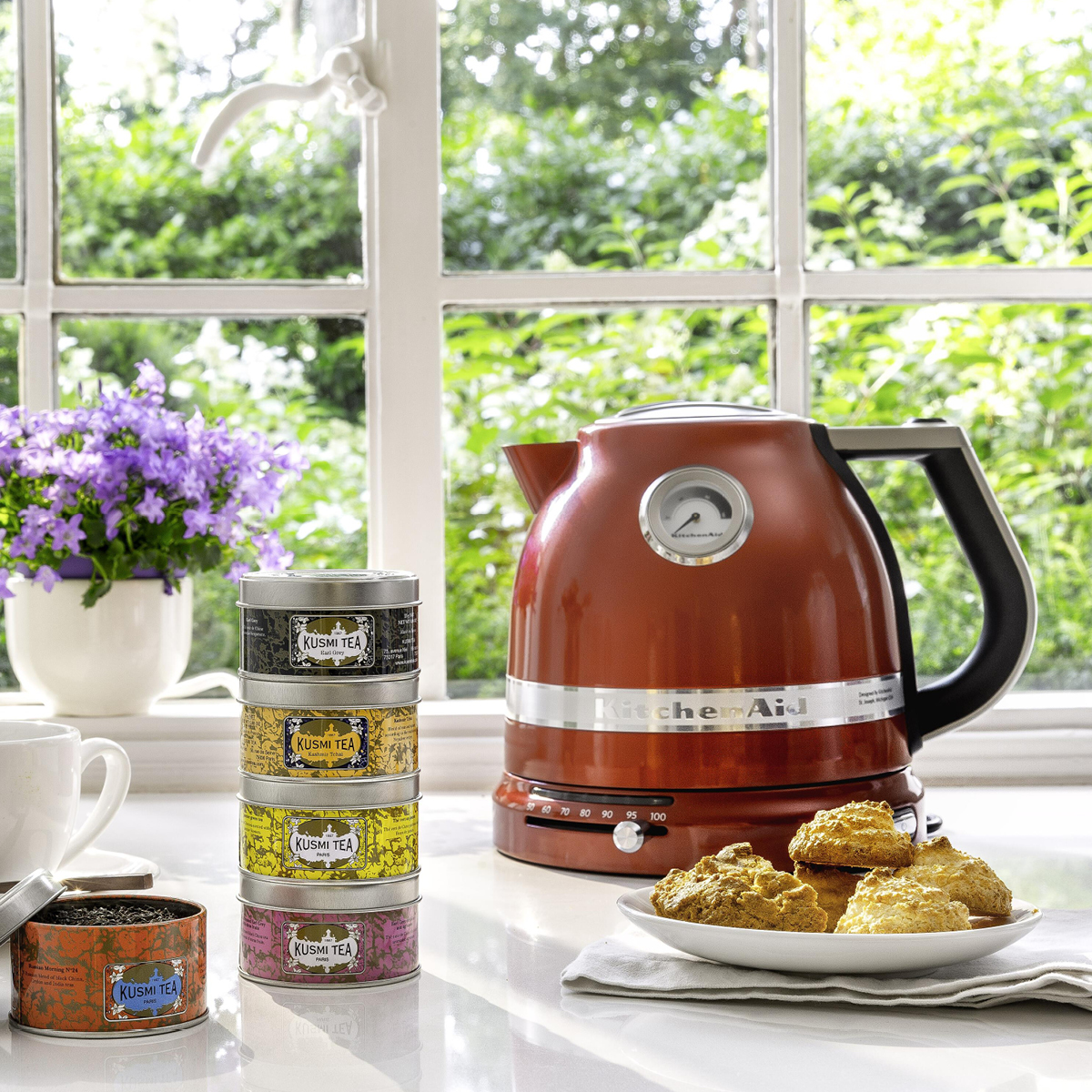 KitchenAid Artisan Vattenkokare 1,5 L Röd