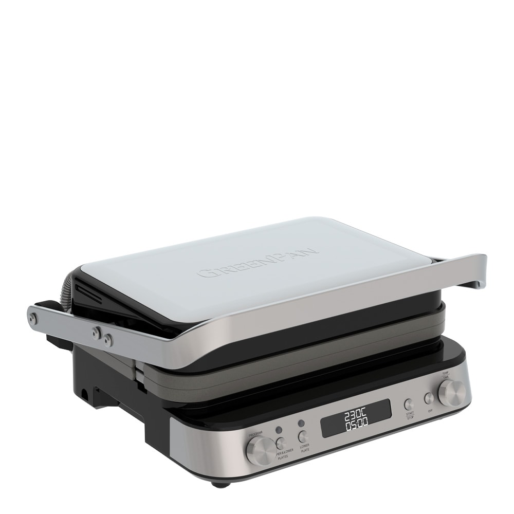 Bistro Bordsgrill Stål/Svart