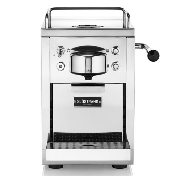 Espressomaskin f&ouml;r kapslar Rostfri