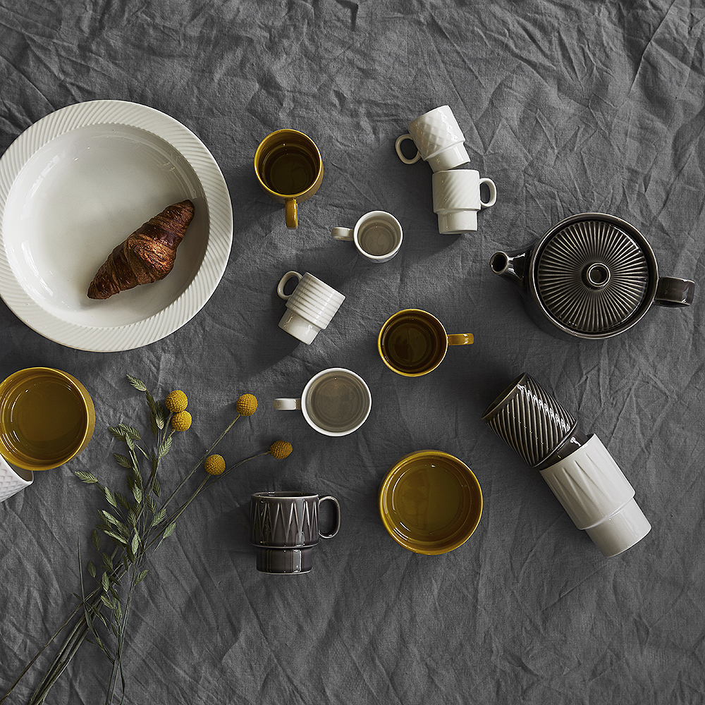 Coffee & More Espressokopp 10 cl 4-pack Vit