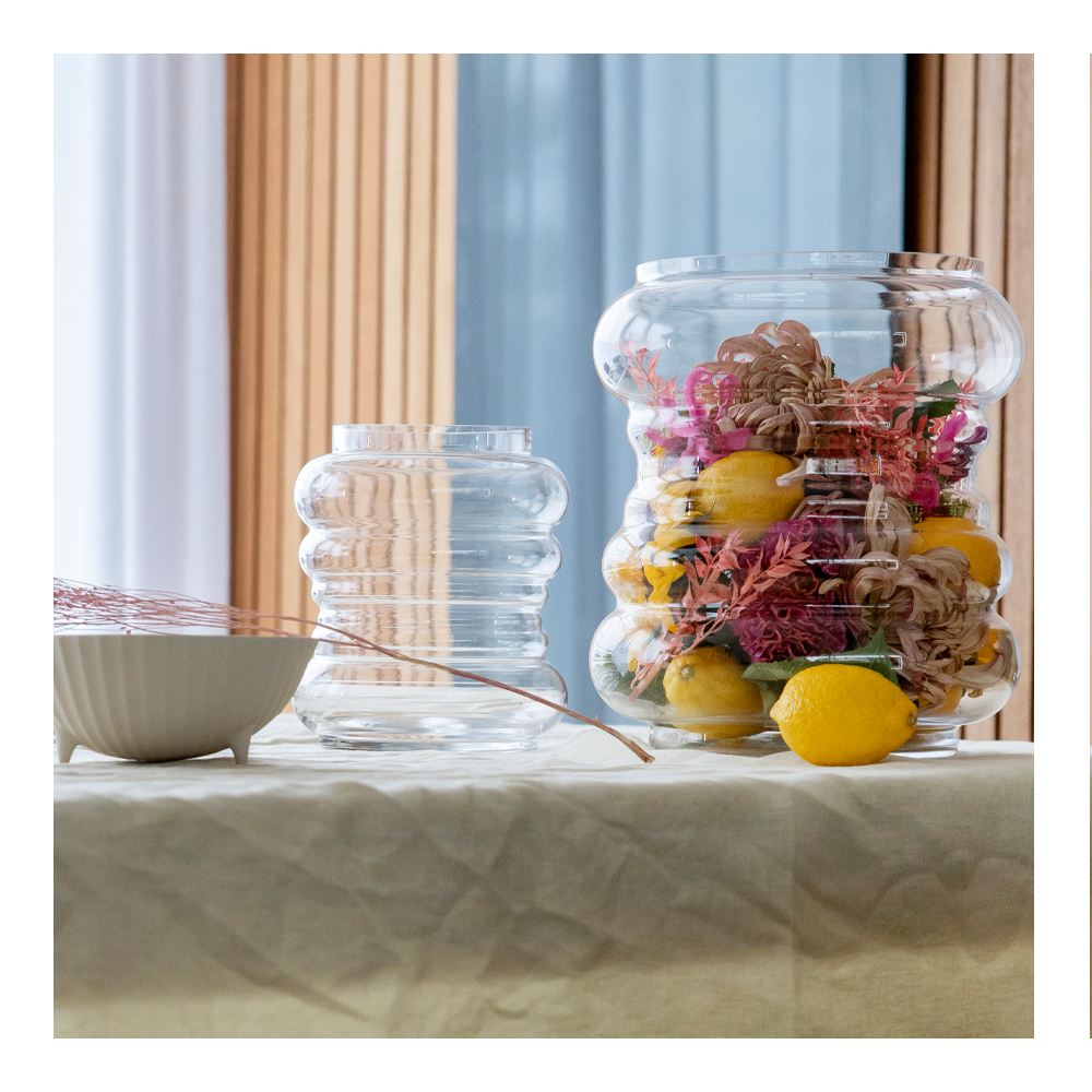 Trixibelle vas 17,5x20 cm Klar