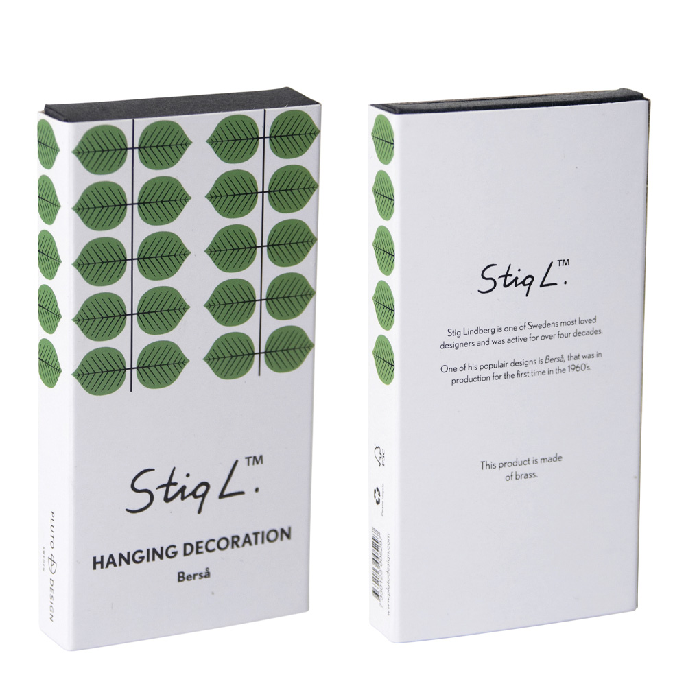 Hänge Berså 4,8x9x0,5 cm Mässing