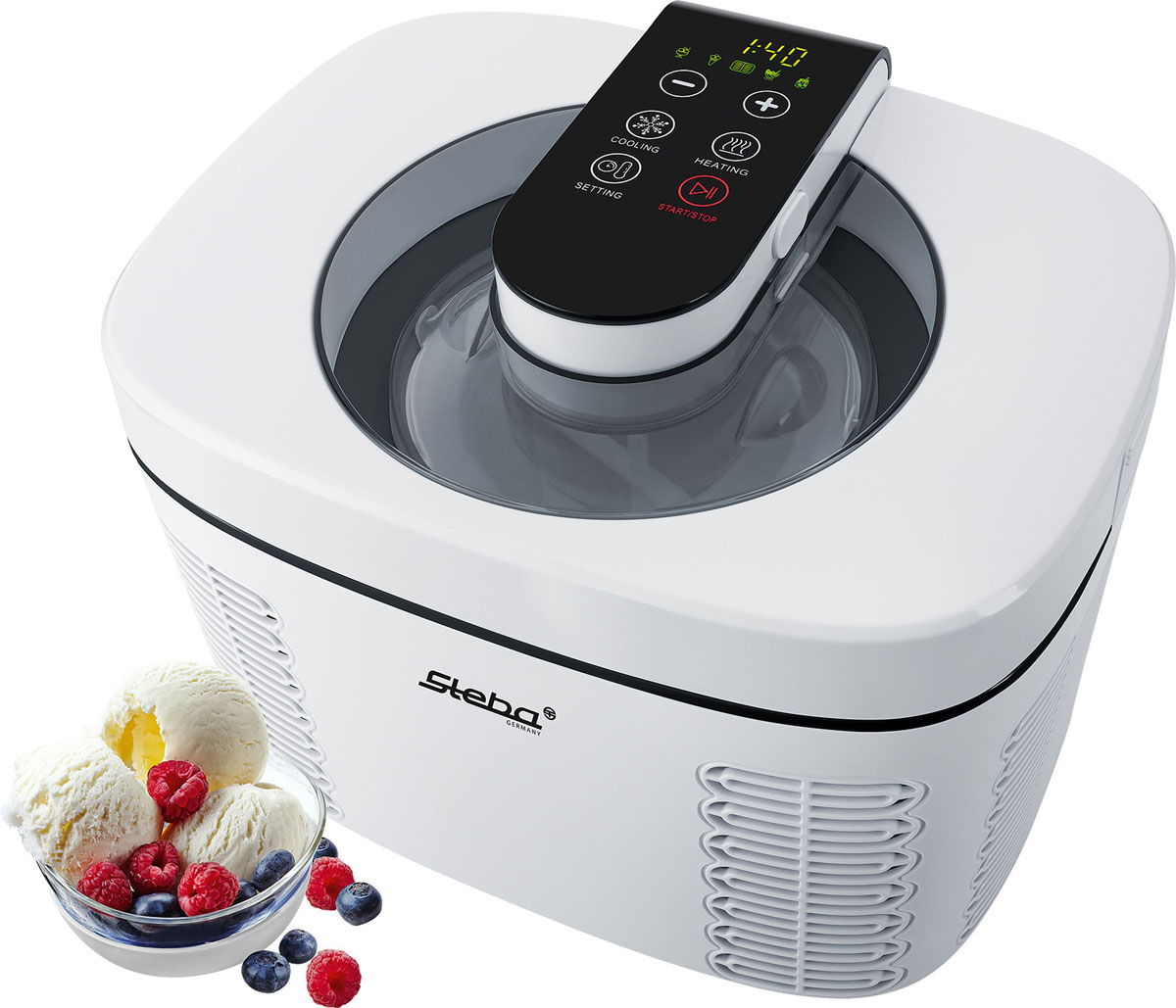 Stic110 Glassmaskin M/Peltier 1,2L Vit