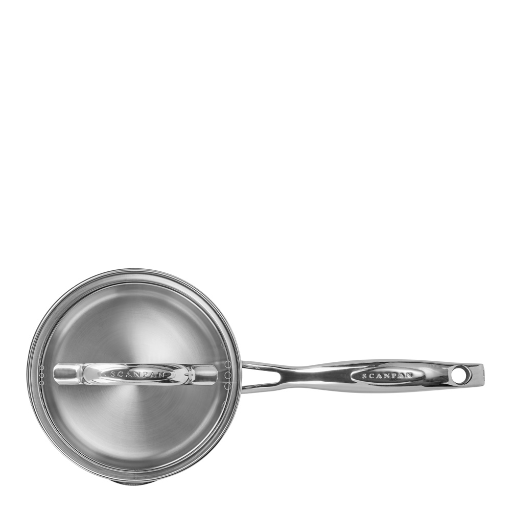 STS Kastrull med lock 1,2 L Rostfri