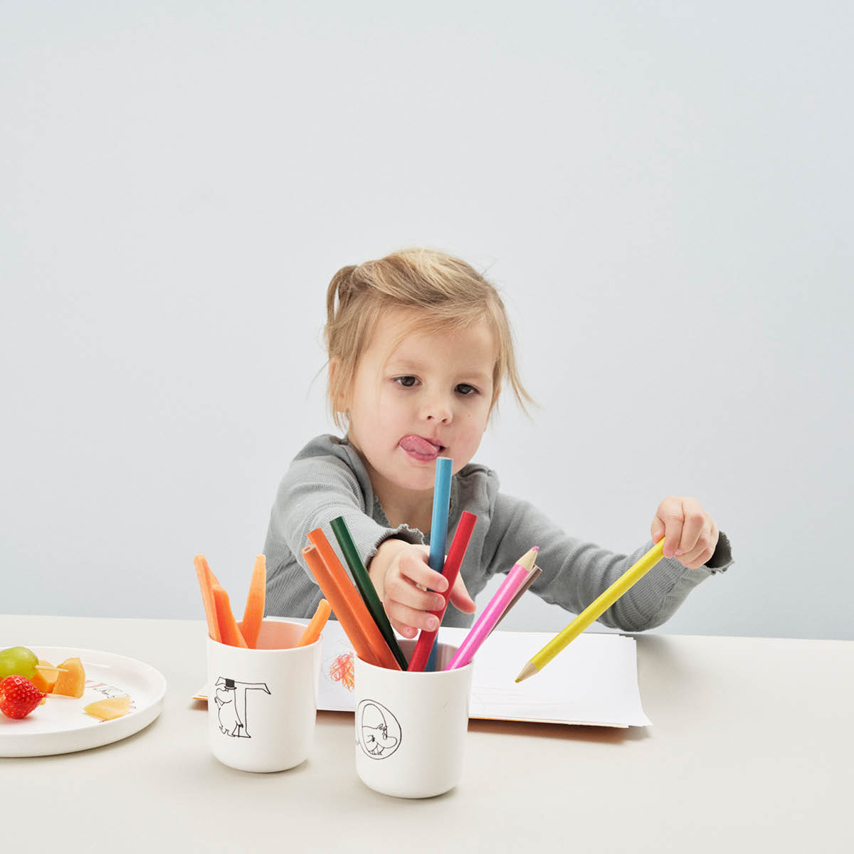 Moomin ABC Mugg 20 cl T Vit