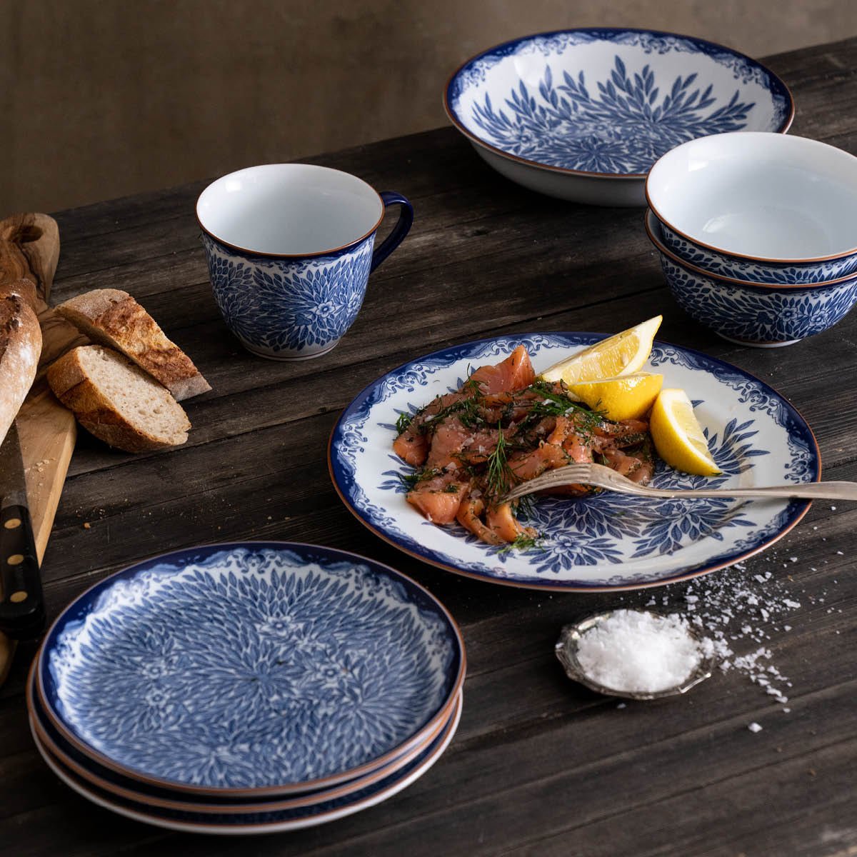 Ostindia Floris Tallrik flat 20 cm