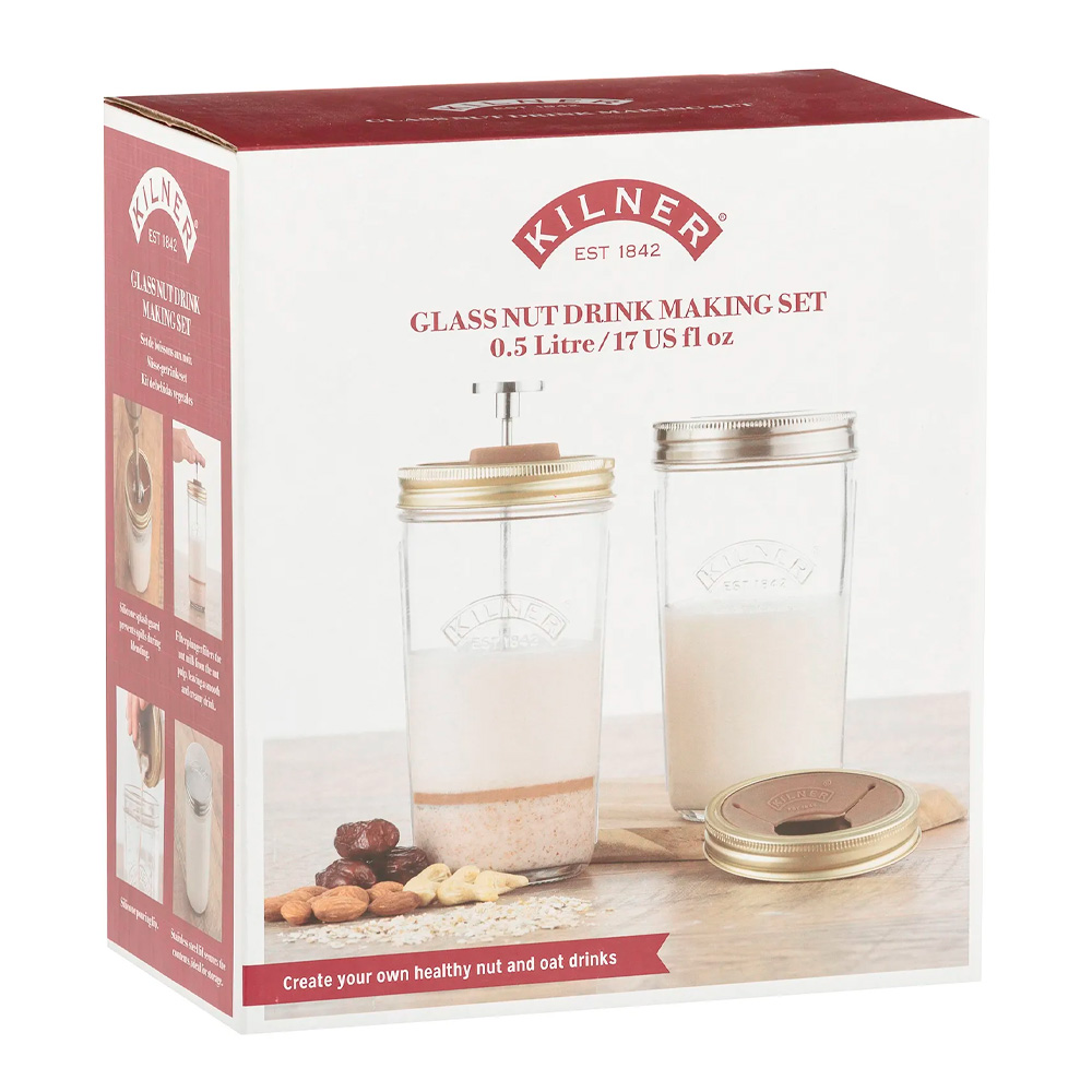 Nötdryck Set 0,5 L Klar