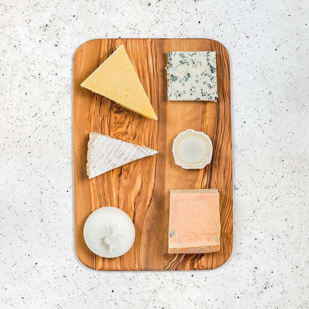 Skärbräda 30x21 cm Olivträ