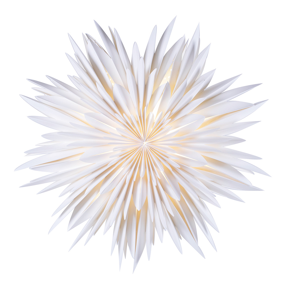 Maja Julstjärna 60cm Vit