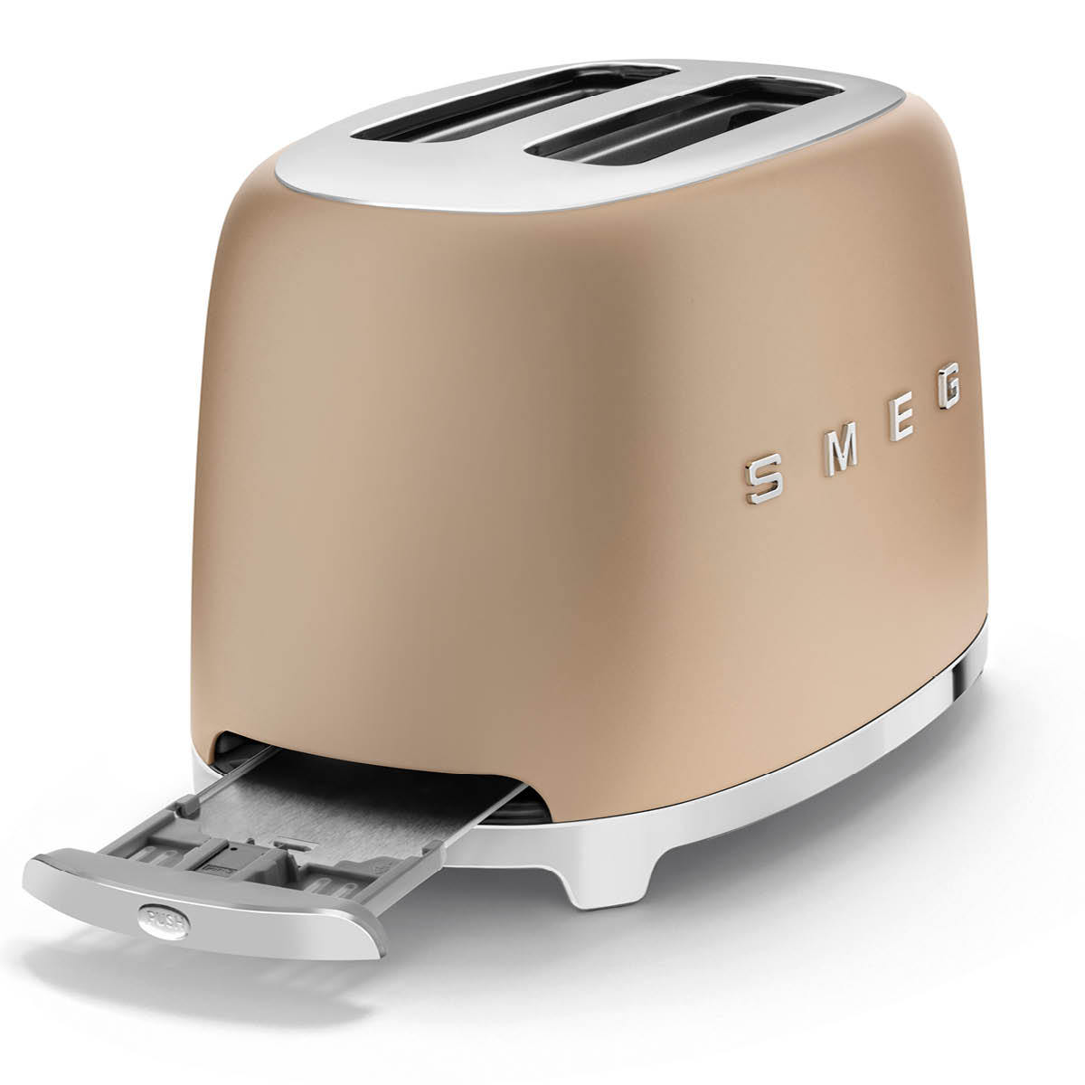 Smeg 50's Style Brödrost 2 skivor Matt Guld