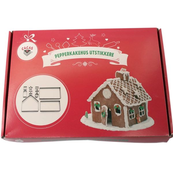Utstickare Pepparkakshus Set