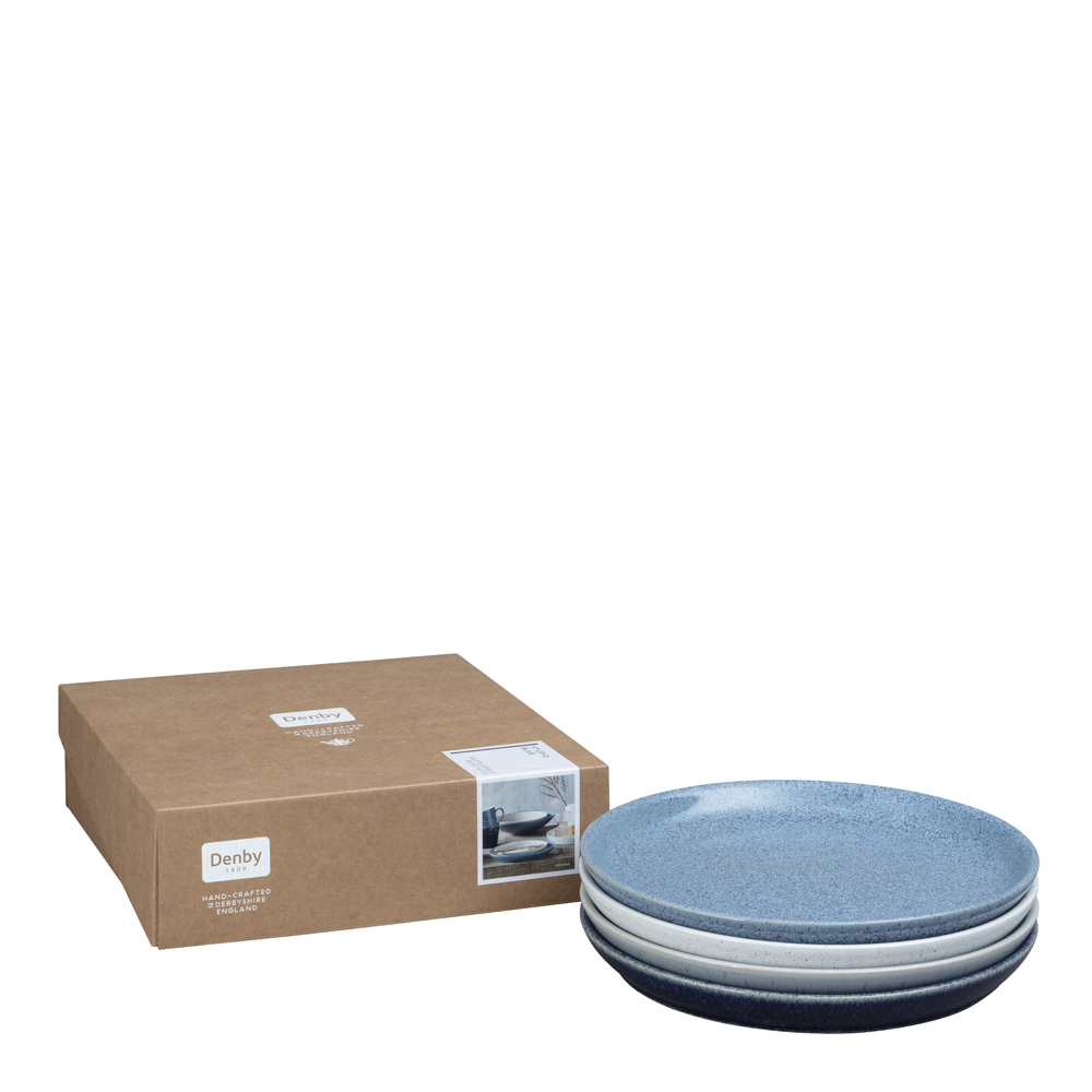 Studio Tallrik 26 cm 4-pack Blå