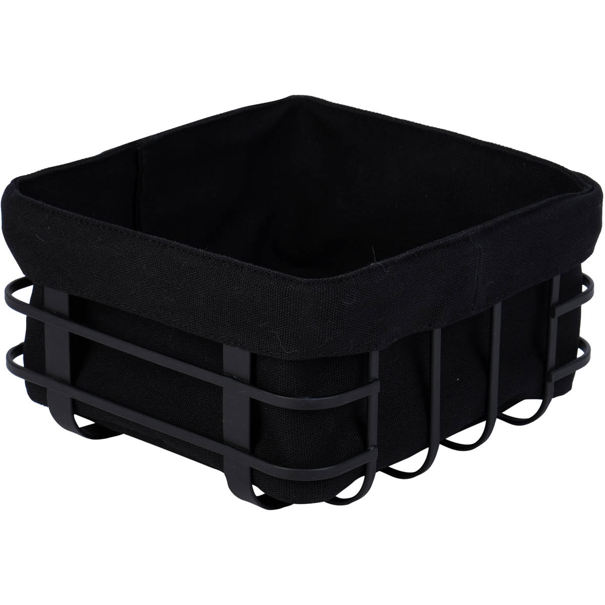 Vintri Brödkorg 19x19 cm Svart