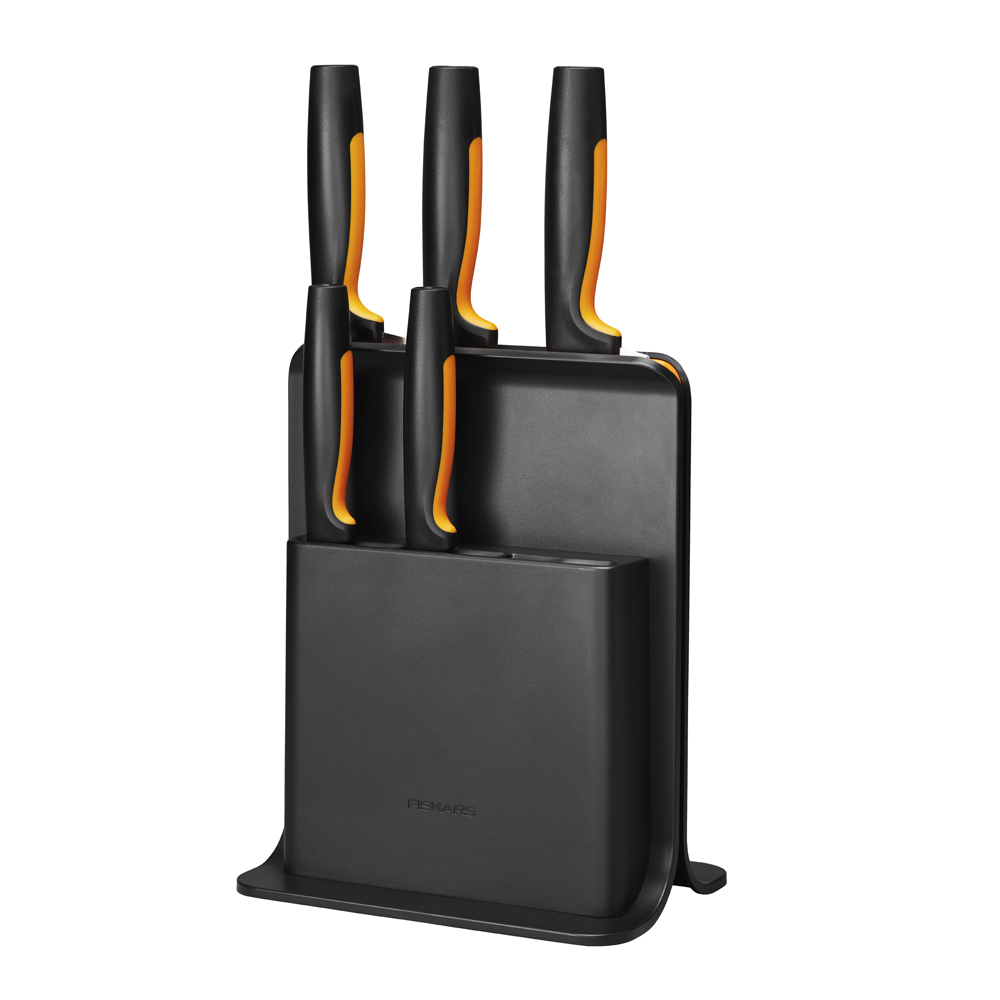 Functional Form Knivblock med 5 knivar Svart