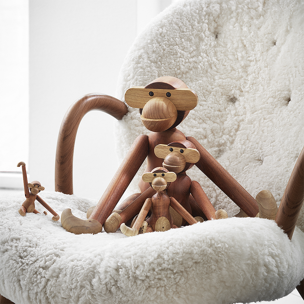 Kay Bojesen Apa Mellan 28 cm Teak/Limba