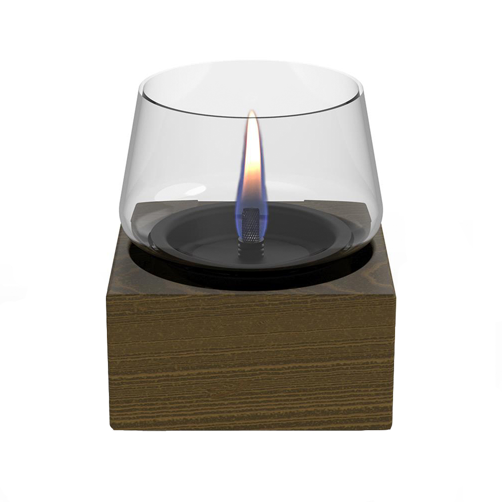 Poppy Lykta 16 cm Brun