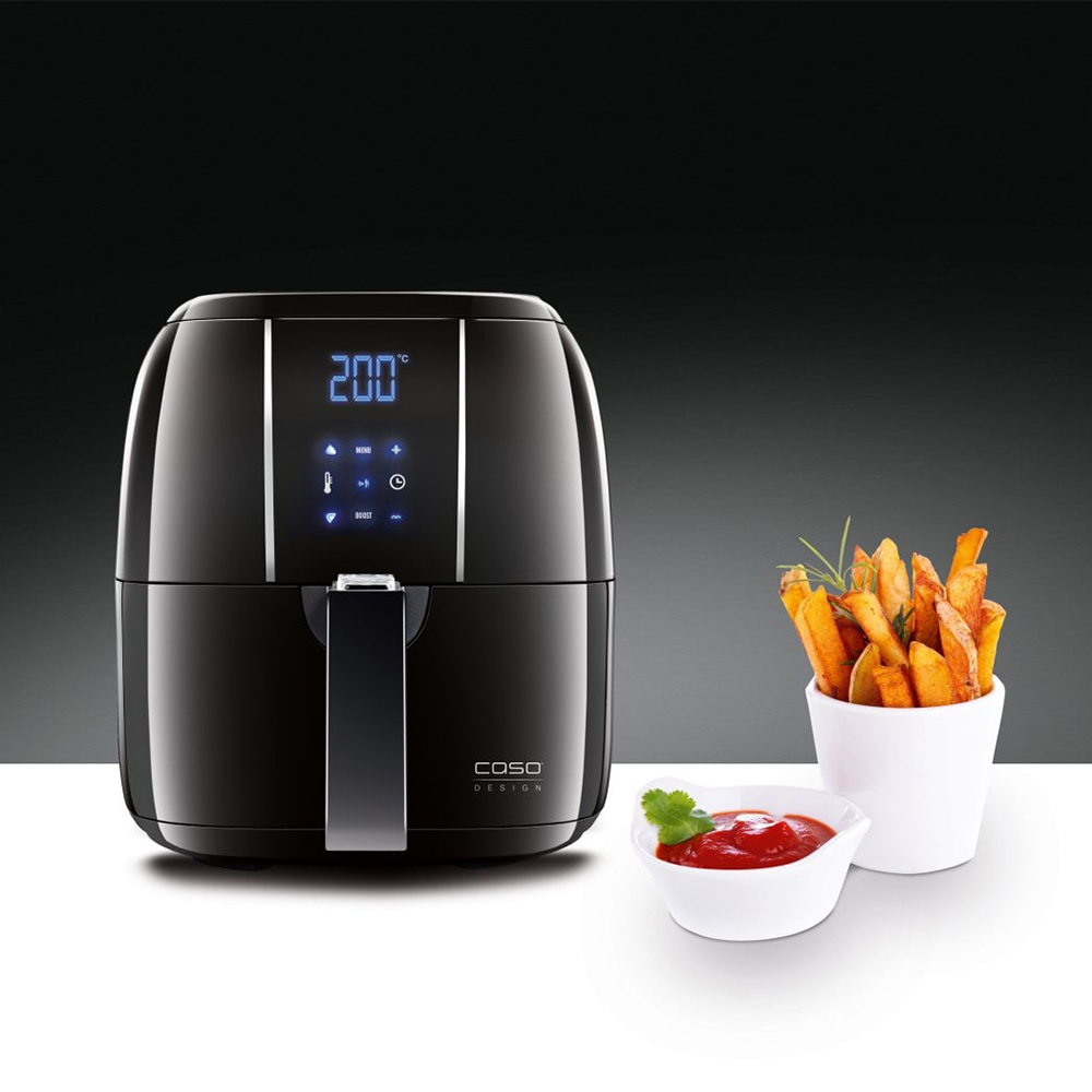 Varmluftsfritös Airfryer AF200 Svart