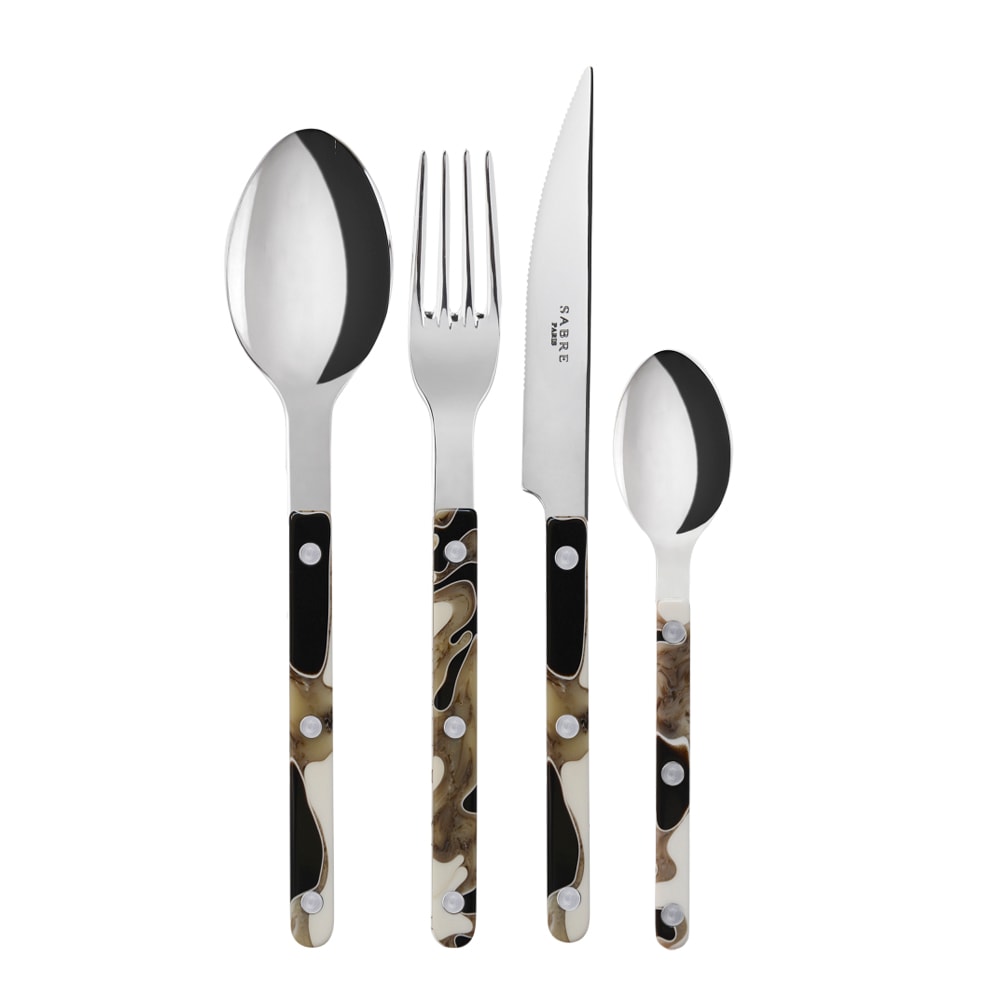 Bistrot Bestickset 24 delar Dune Black