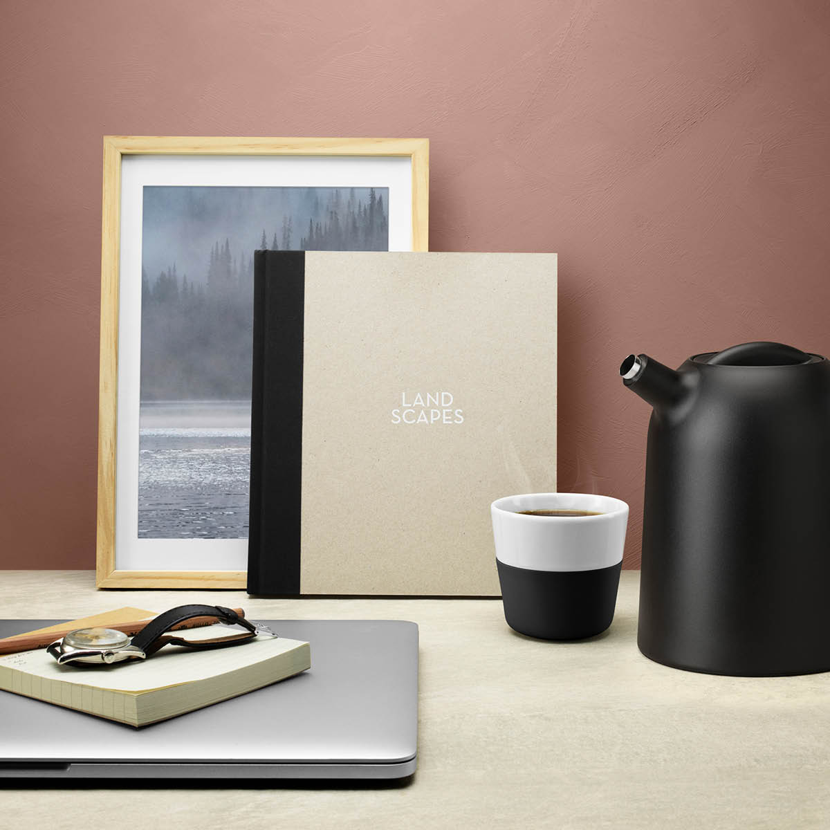 Lungomugg 23 cl 2-pack Elephant Grey