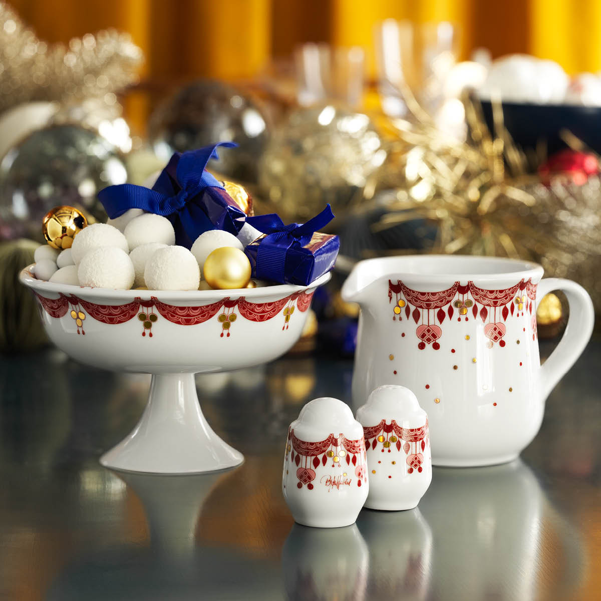 Guirlande Såskanna 50 cl Röd