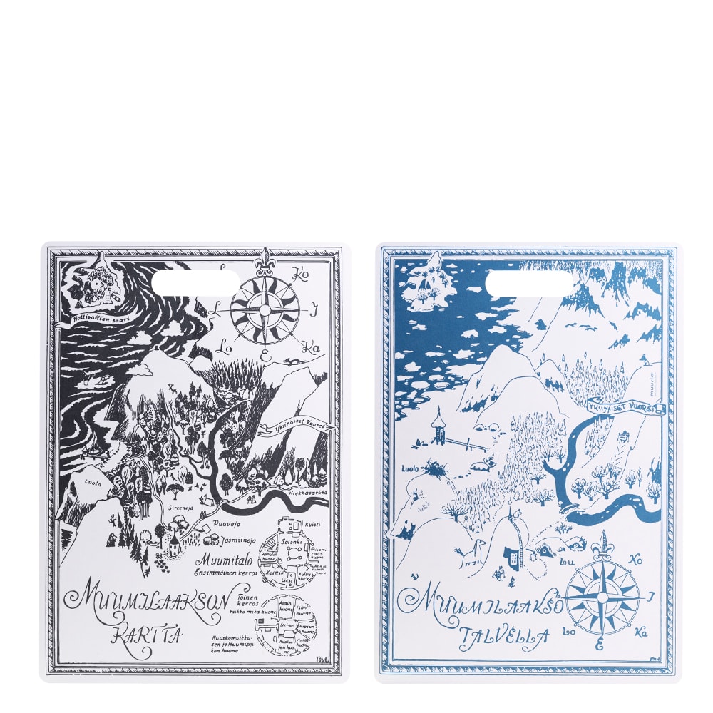 Mumin Serveringsbräda The Map 30x43 cm