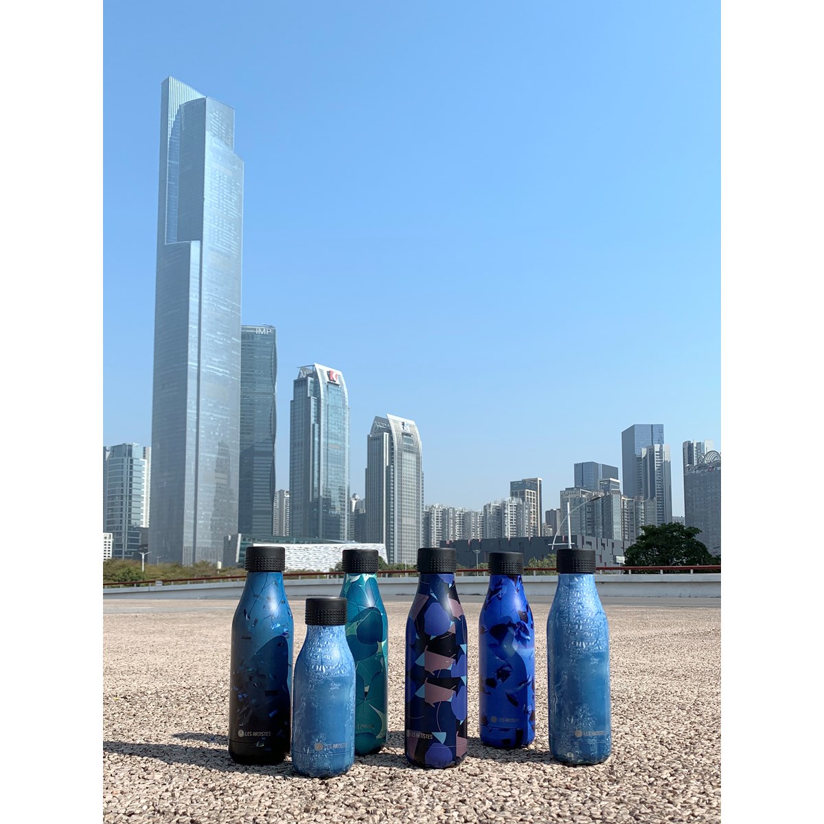 Bottle Up Termoflaska 50 cl Grå/Blå